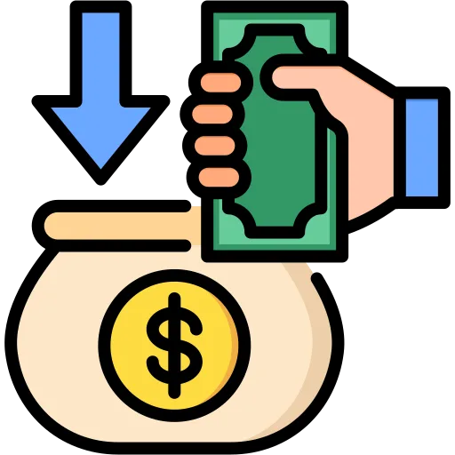 Dollar badge for Affordable Rates